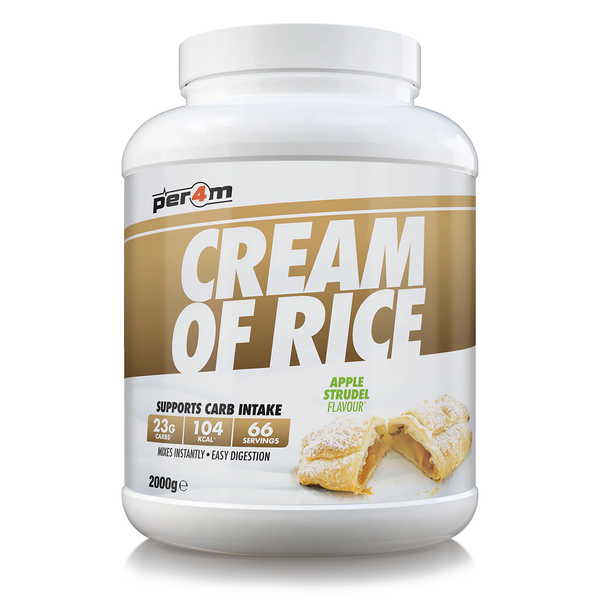 Cream Of Rice Apple Strudel