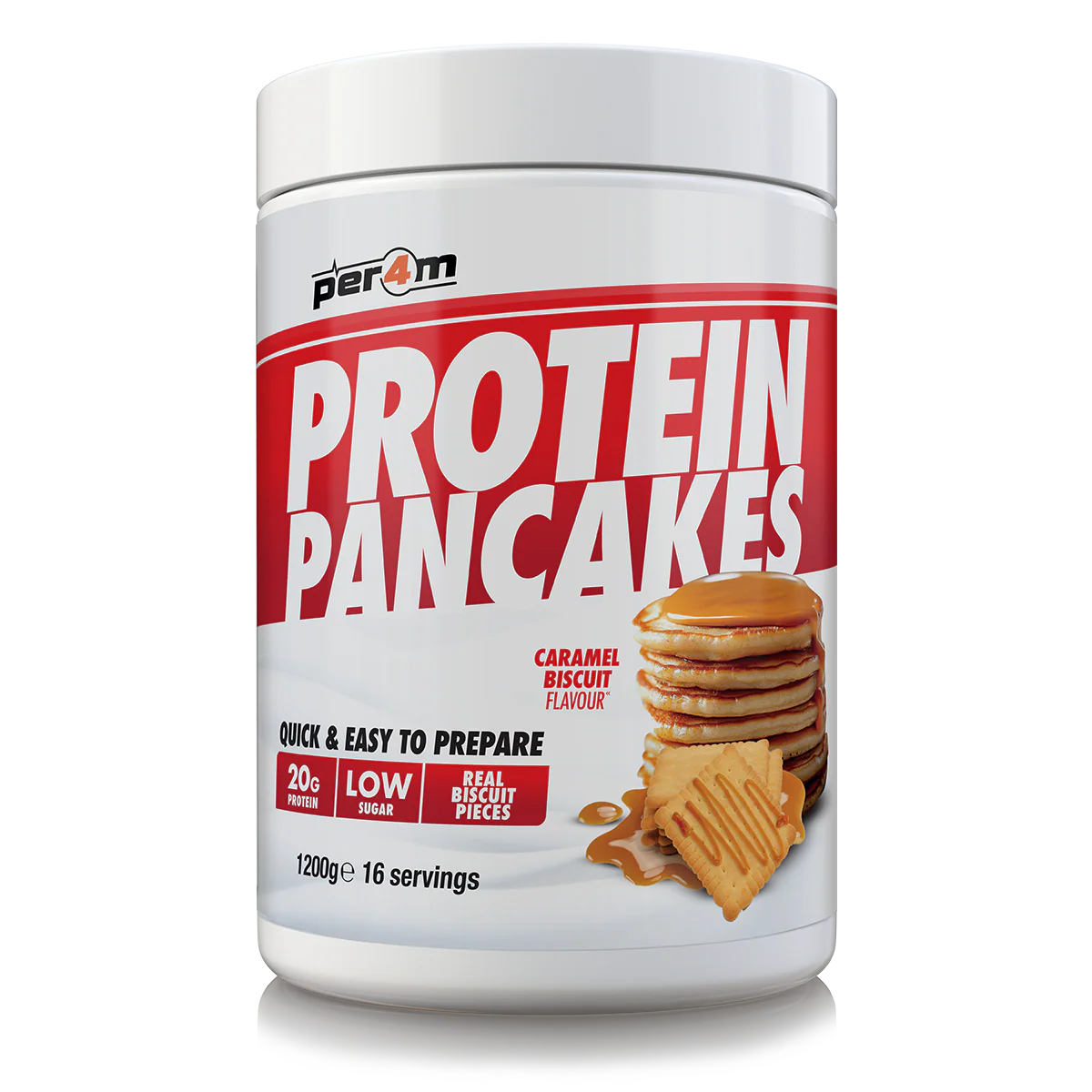 Protein Pancakes Caramel Biscuit