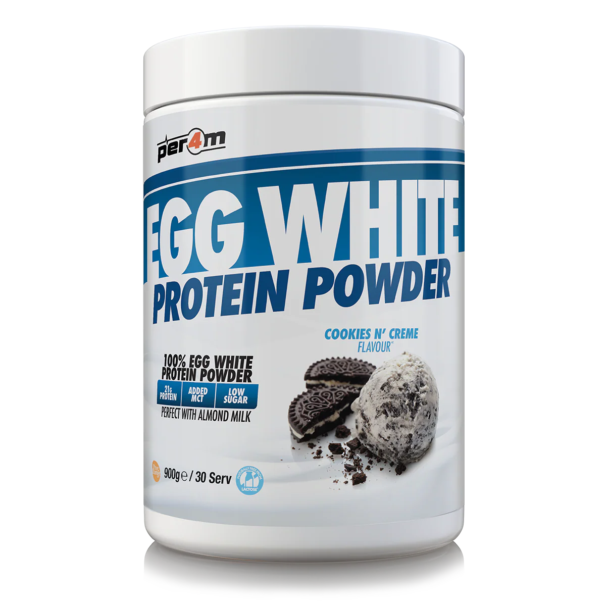 Egg White Protein Cookies 'N Creme
