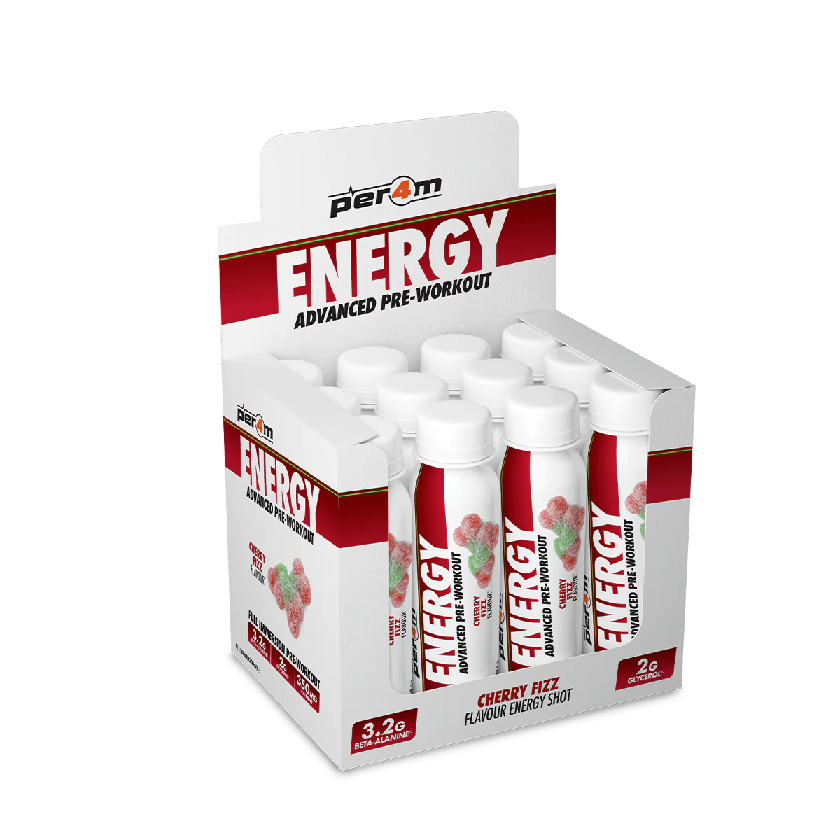 Energy Pre-Workout Shots (Box Of 12) - Image 2