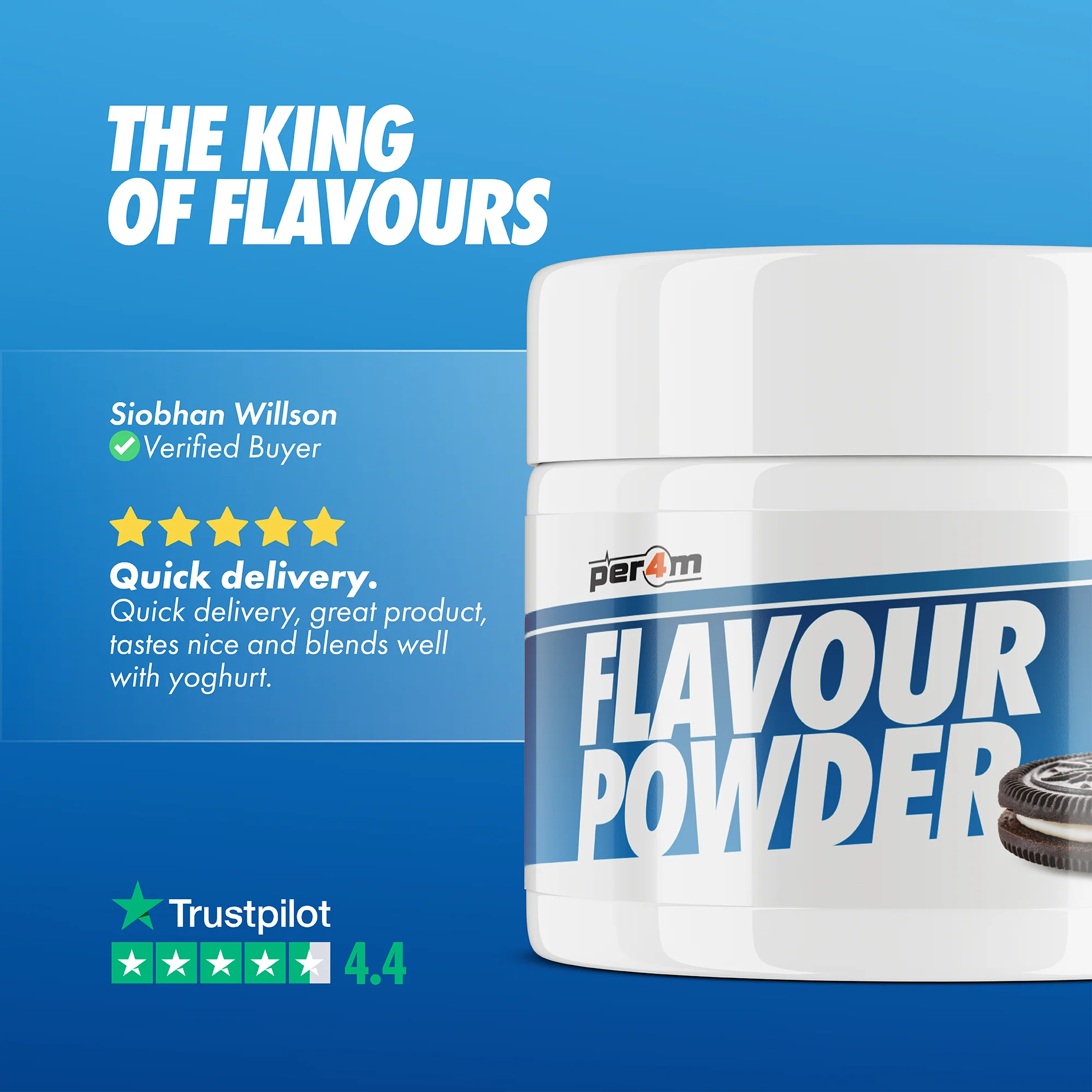 Flavour Powder Chocolate Brownie Batter - Image 7