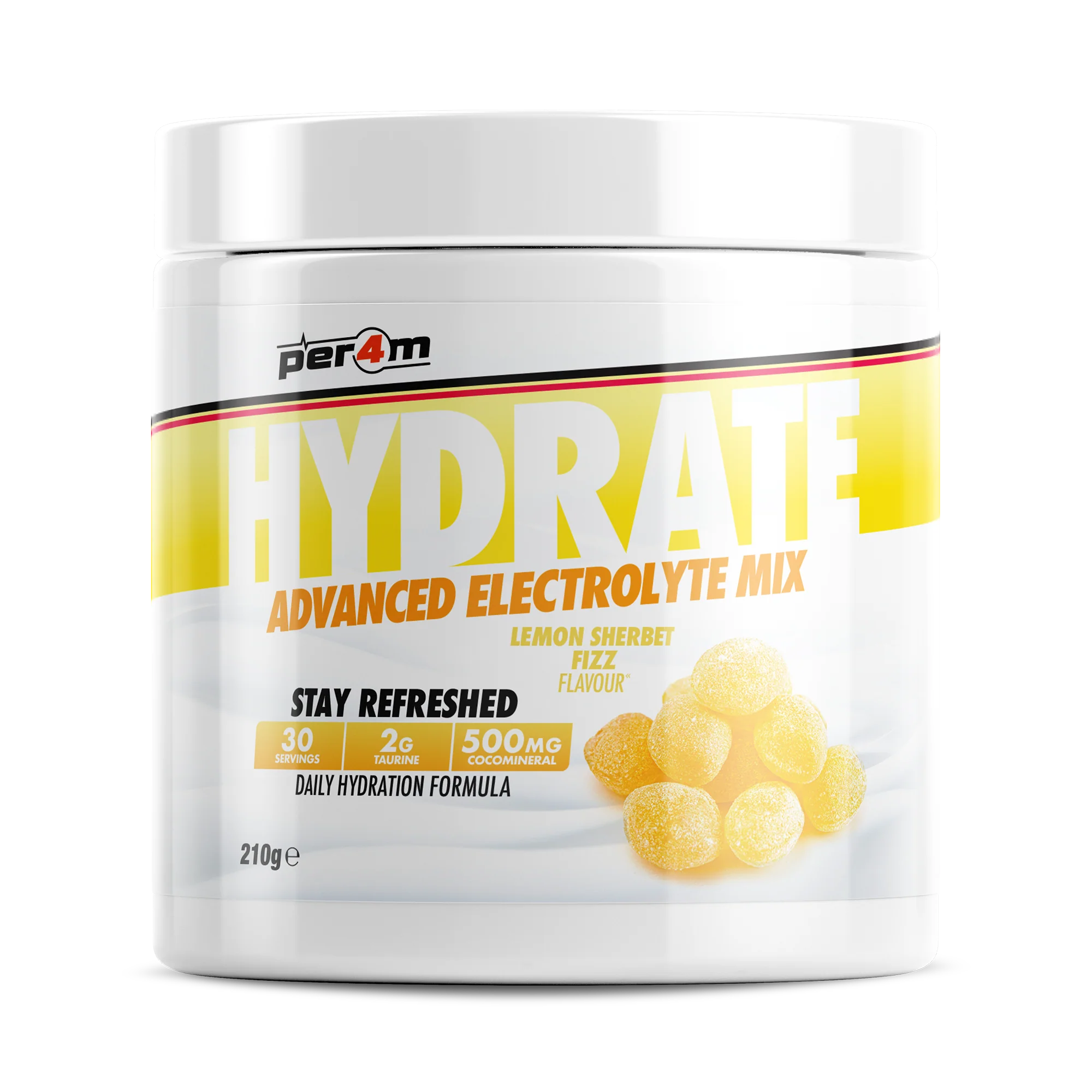 Hydrate Electrolyte Mix Lemon Sherbet Fizz