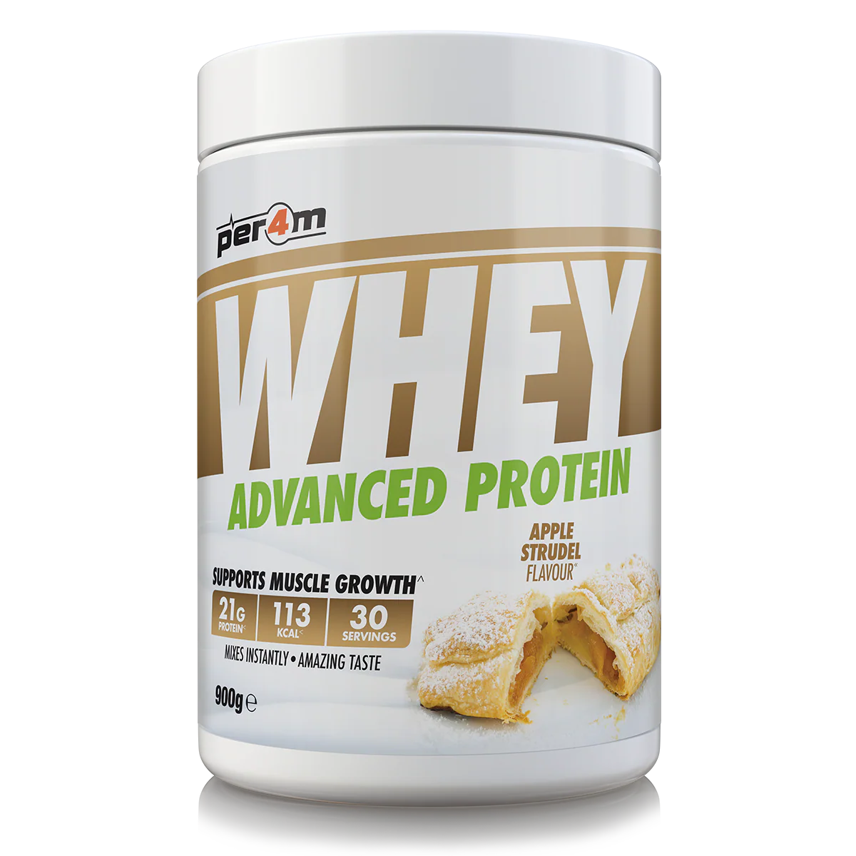 Whey Protein Apple Strudel