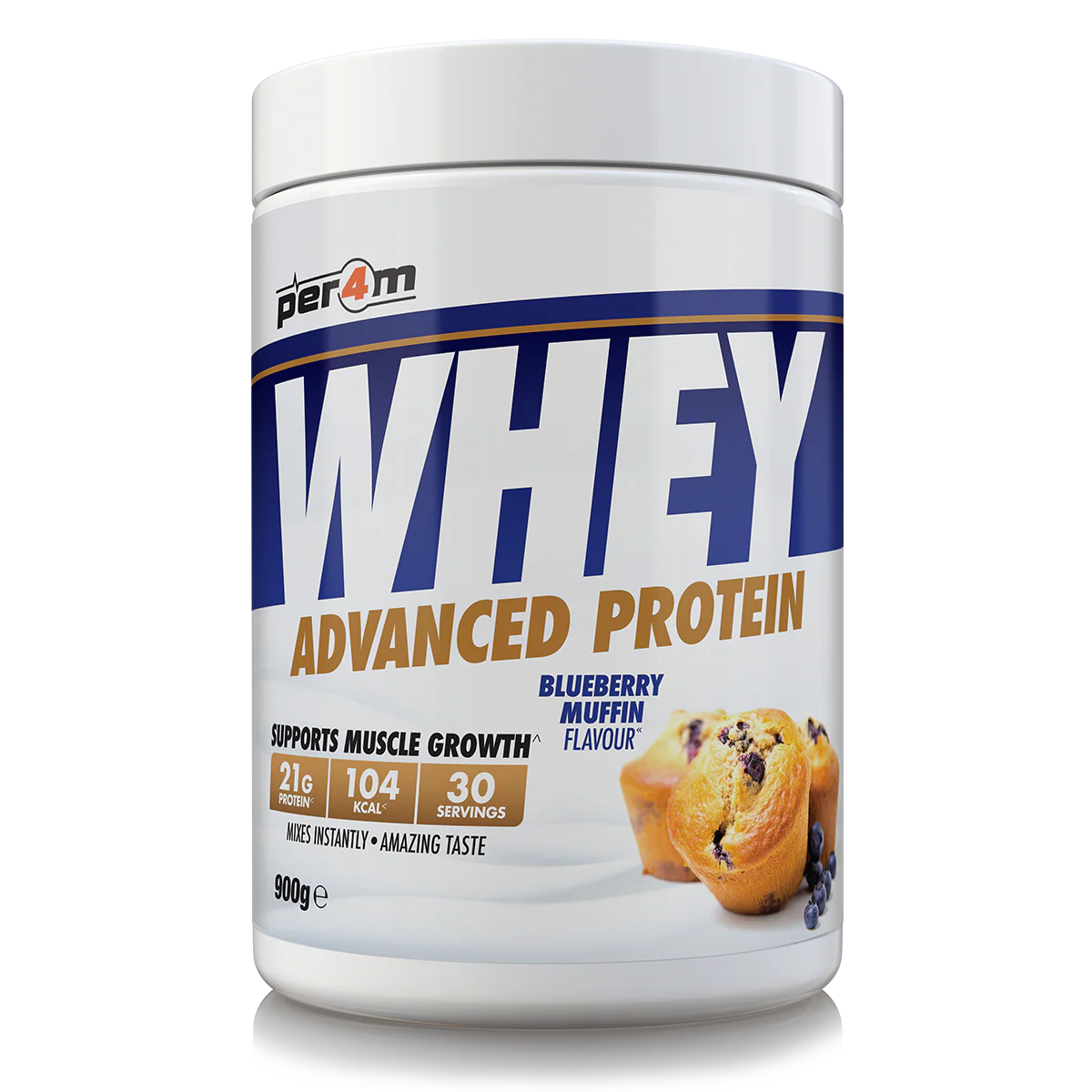 Whey Protein Blueberry Muffin