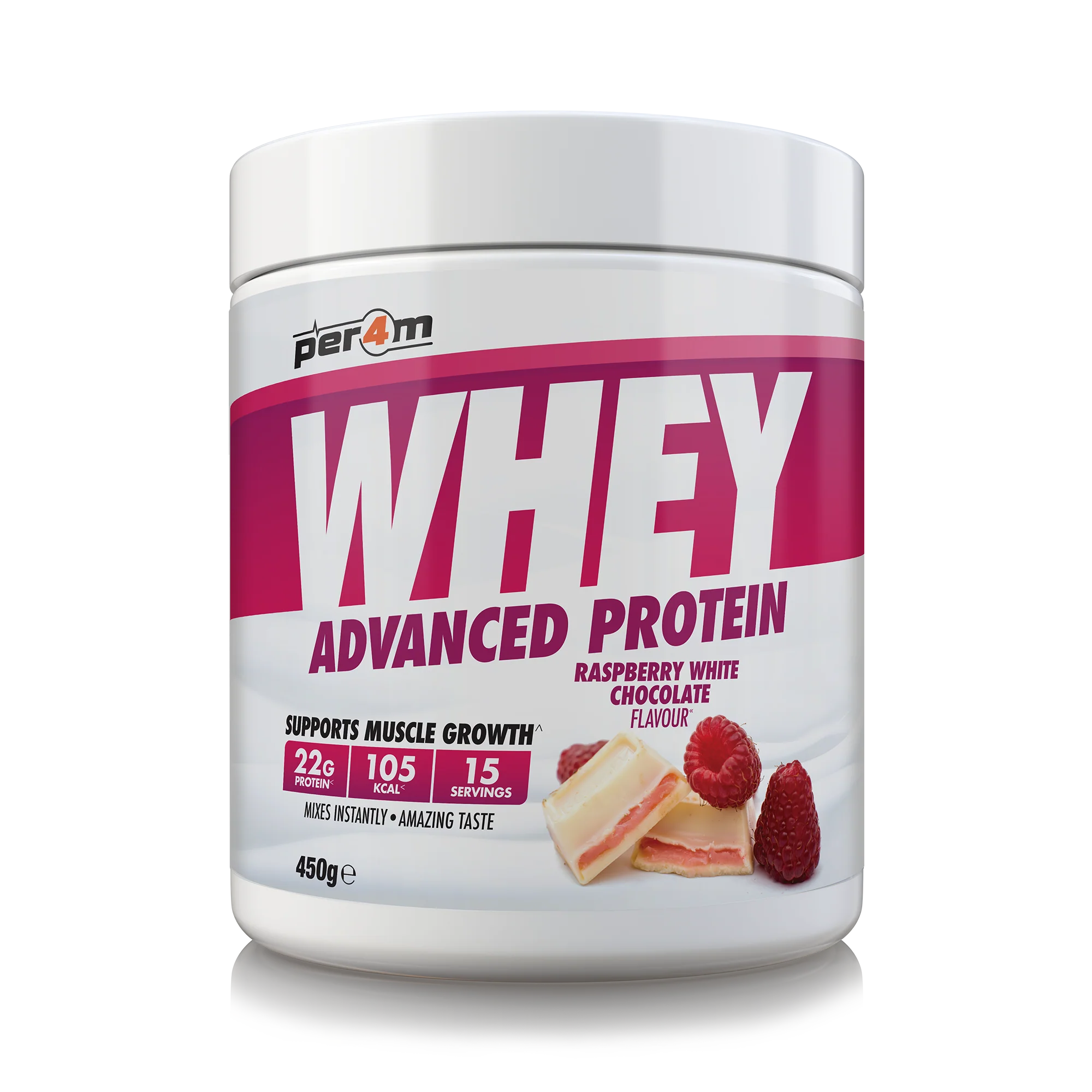 Whey Protein Raspberry White Chocolate - Image 3