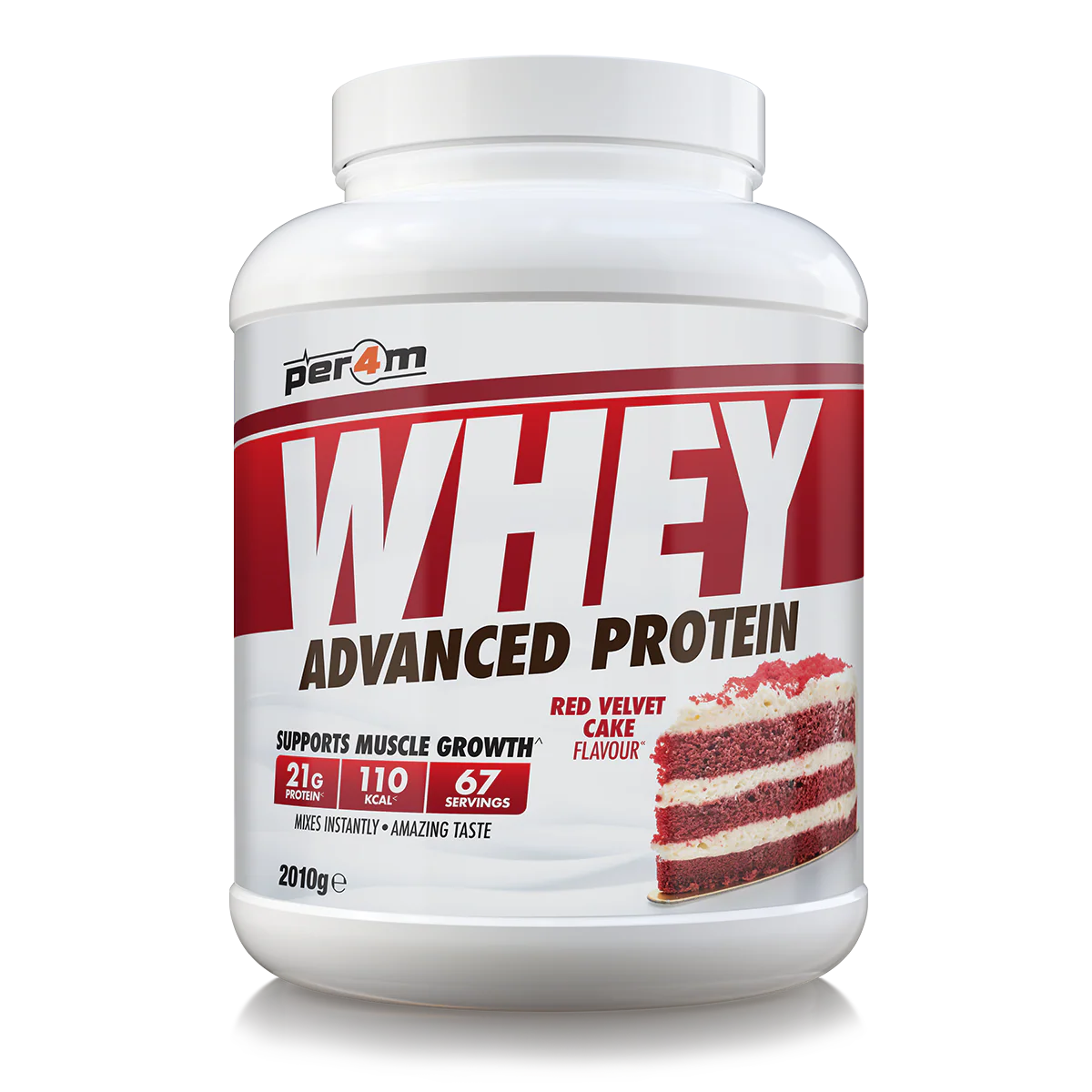 Whey Protein Red Velvet Cake - Image 2