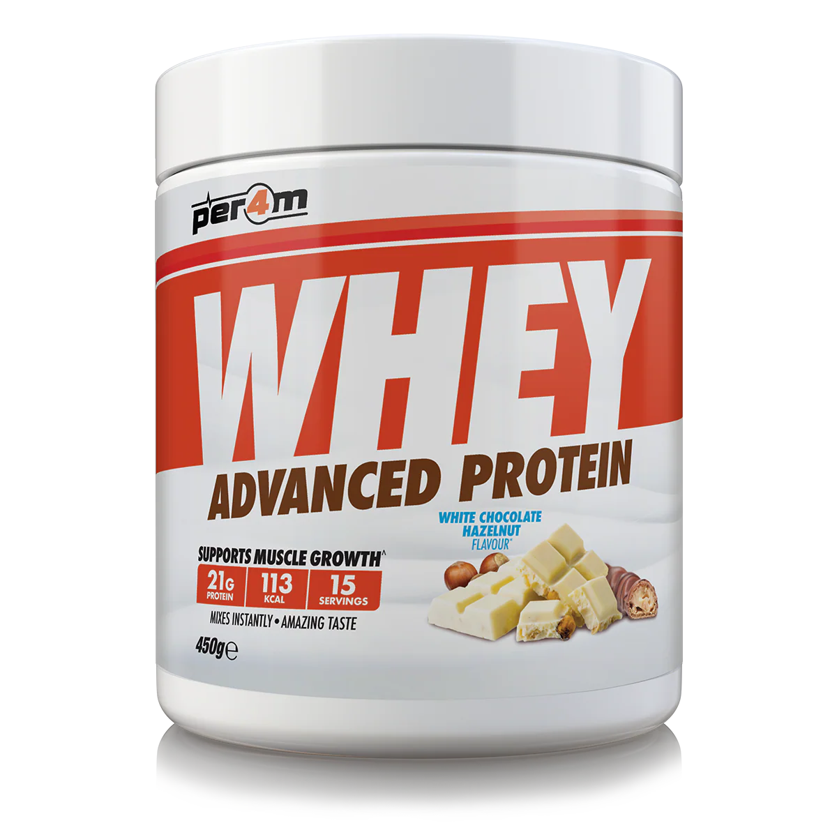 Whey Protein White Chocolate Hazelnut - Image 3
