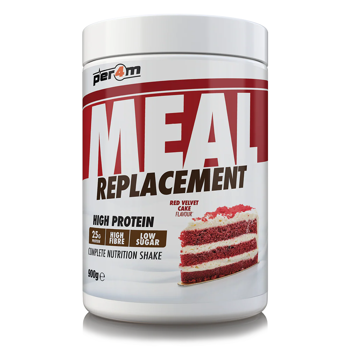 Meal Replacement Red Velvet Cake