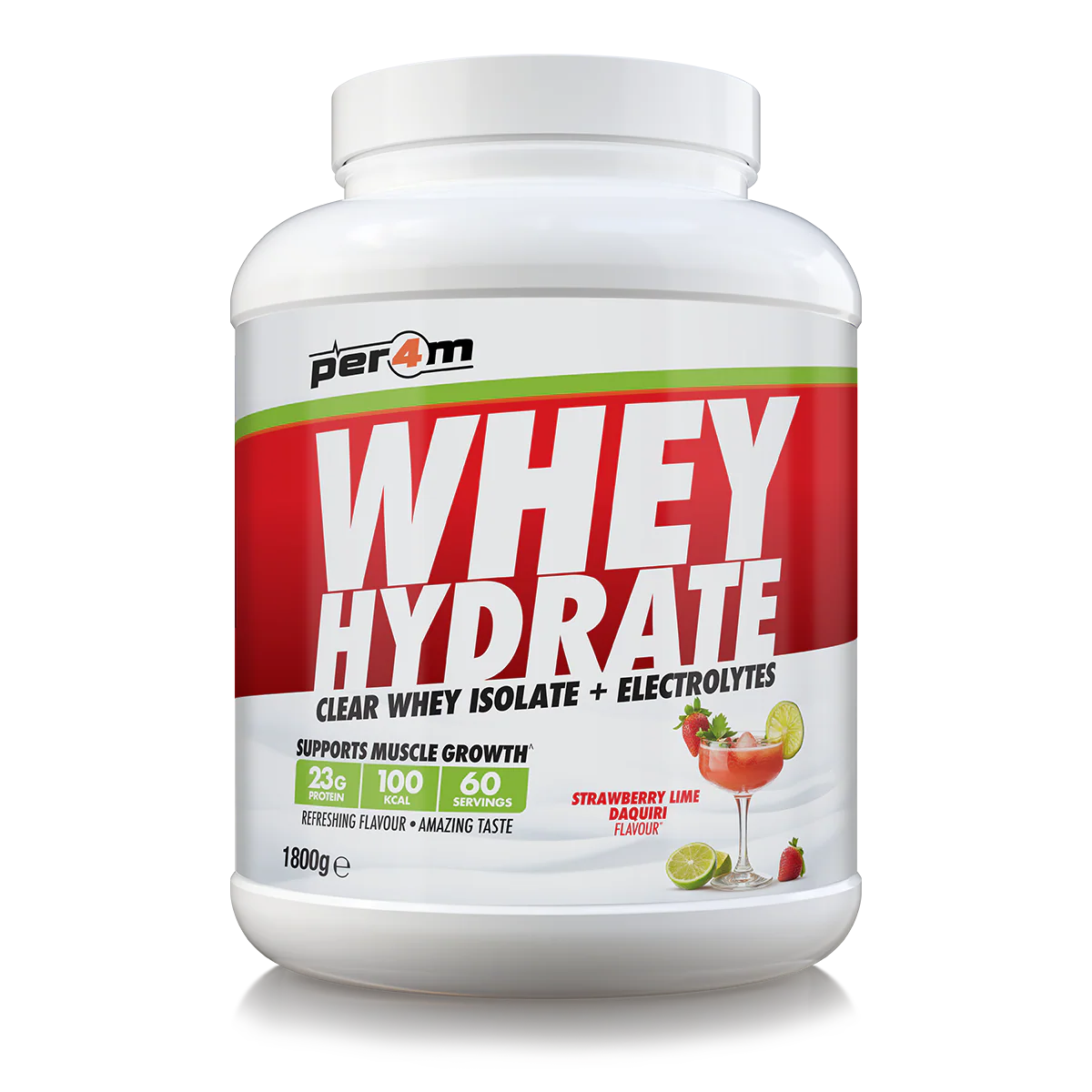 Clear Whey Hydrate Strawberry Lime Daquiri - Image 3