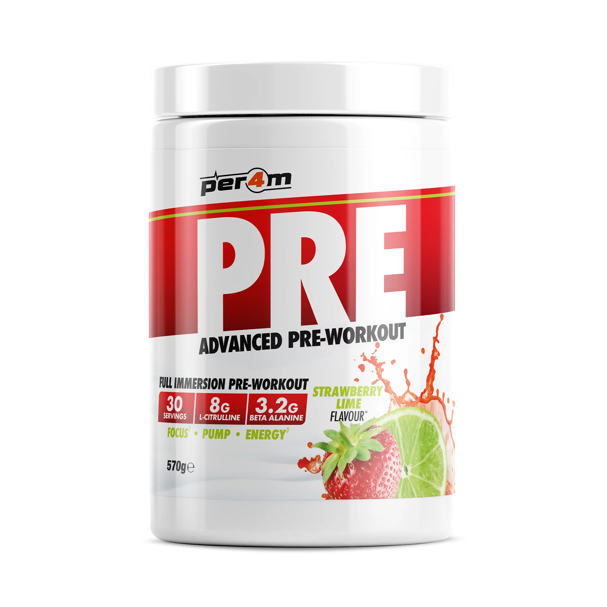 Pre-Workout Stim Strawberry Lime