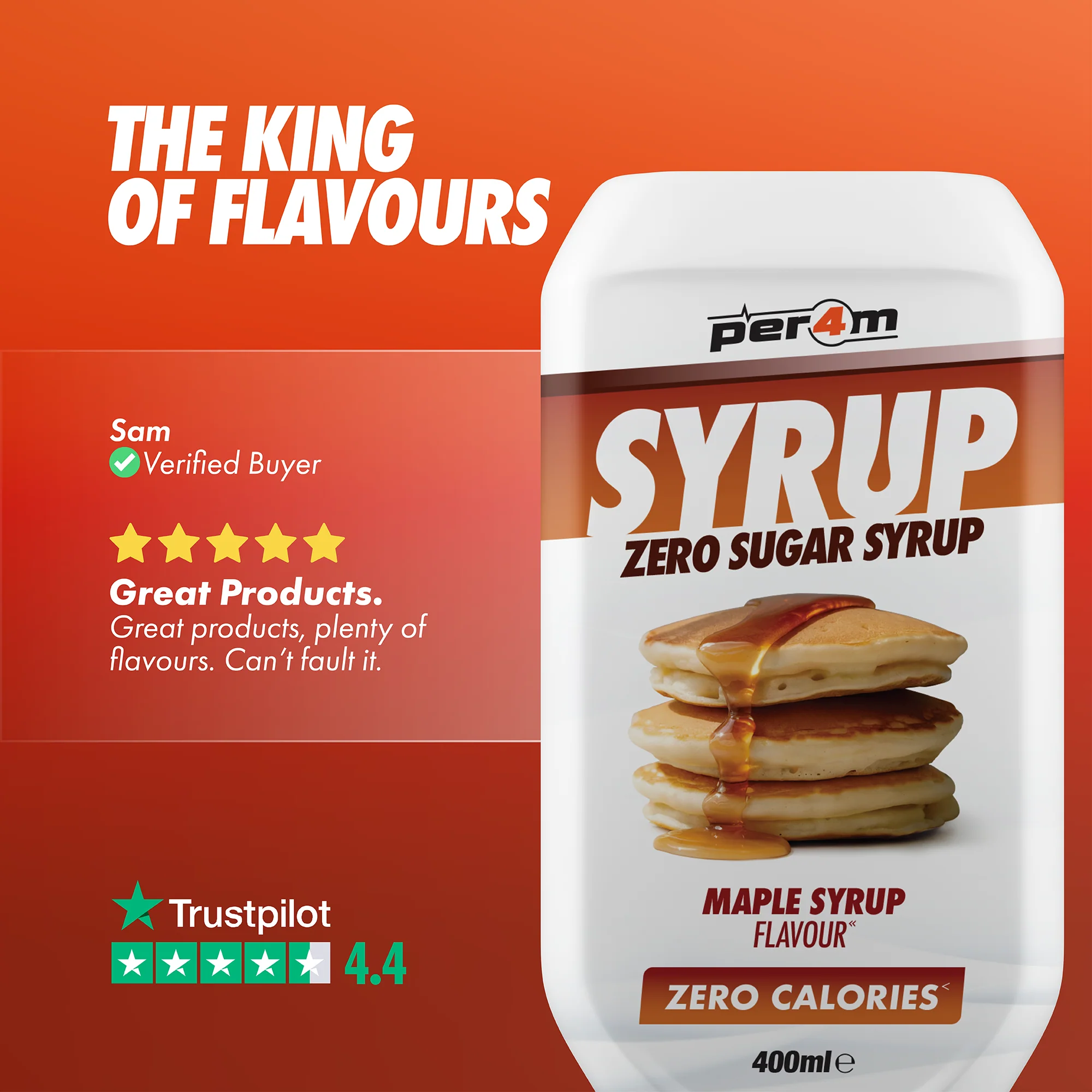 Zero Syrups Maple Syrup - Image 6